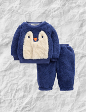 Load image into Gallery viewer, NWOT Mini Boden Novelty Borg Sweatshirt Set