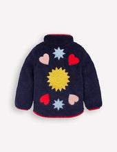 Load image into Gallery viewer, NWOT Mini Boden Eden Borg Zip-Through Jacket