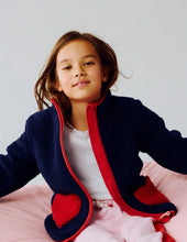 Load image into Gallery viewer, NWOT Mini Boden Eden Borg Zip-Through Jacket