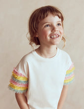 Load image into Gallery viewer, NWT Mini Boden Fun Tulle Top (White)