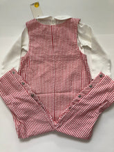 Load image into Gallery viewer, NWT Mini Boden Smocked Dungaree Set