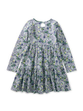 Load image into Gallery viewer, NWT Tea Collection Long Sleeve Tiered Skirted Dress