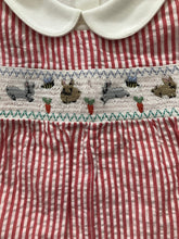 Load image into Gallery viewer, NWT Mini Boden Smocked Dungaree Set