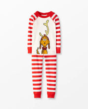 Load image into Gallery viewer, NWT Hanna Andersson Dr. Seuss Character Long John Pajama Set