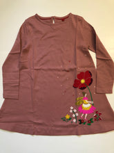 Load image into Gallery viewer, NWOT Mini Boden Fairy Applique Jersey Dress