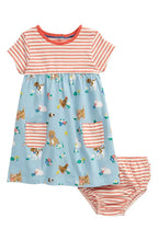 Load image into Gallery viewer, NWOT Baby Boden  Hotchpotch Jersey Dress Set