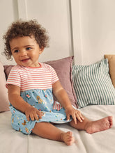 Load image into Gallery viewer, NWOT Baby Boden  Hotchpotch Jersey Dress Set