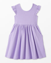 Load image into Gallery viewer, NWOT Hanna Andersson Ruffle Skater Dress with Pockets