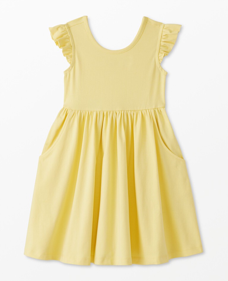 NWOT Hanna Andersson Ruffle Skater Dress with Pockets – Mini World Explorers