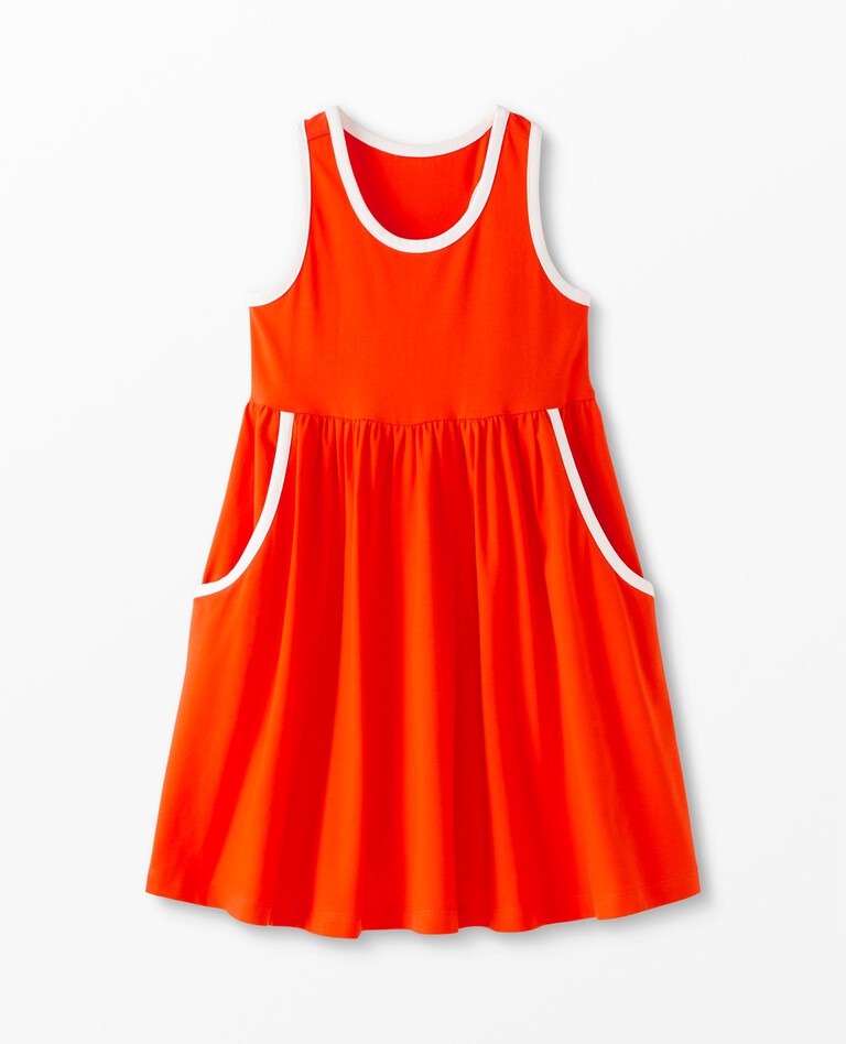 Hanna Andersson | Racerback Skater Dress with Pockets