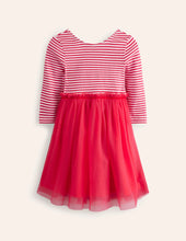 Load image into Gallery viewer, NWT Mini Boden Tilly Rib Jersey Tulle Dress