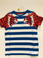 Load image into Gallery viewer, NWT Mini Boden Big Cat Appliqué T-shirt