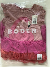 Load image into Gallery viewer, NWT Mini Boden Tulle Layered Logo Dress