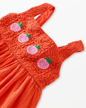 Load image into Gallery viewer, NWOT Hanna Andersson Muslin Crochet Dress