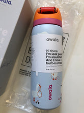 Load image into Gallery viewer, NWT Owala Silly Goose FreeSip 32 OZ Stainless Steel Water Bottle