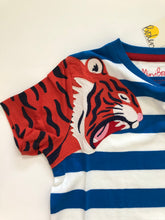 Load image into Gallery viewer, NWT Mini Boden Big Cat Appliqué T-shirt