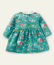 Load image into Gallery viewer, NWOT Mini Boden Jersey Collared Dress