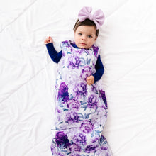 Load image into Gallery viewer, NWOT Bums & Roses Bamboo sleep sack