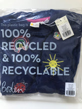 Load image into Gallery viewer, NWT Mini Boden Embroidered Sweatshirt Dress