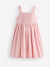 Load image into Gallery viewer, NWT Mini Boden Remy Button Through Pinafore Dress