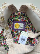 Load image into Gallery viewer, NWT Mini Boden Frill Strap Cord Overalls