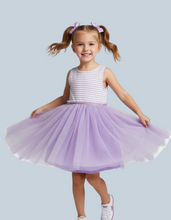 Load image into Gallery viewer, NWOT Mini Boden Tulle Jersey Dress