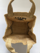 Load image into Gallery viewer, NEW Prada Raffia Woven Tote Bag
