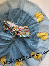 Load image into Gallery viewer, NWT Mini Boden Ami Applique Tulle Dress(Minor flaws) 3-4Y