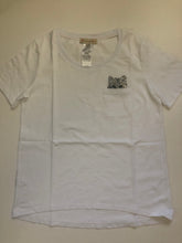 Load image into Gallery viewer, HTF NWT Paul & Joe Sister Glendale cat shirt in white