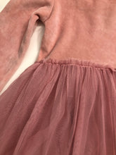 Load image into Gallery viewer, NEW Mini Boden Velvet Tulle Appliqué Dress