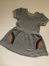 Load image into Gallery viewer, NWOT Mini Boden Appliqué Pocket Jersey Dress