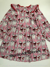 Load image into Gallery viewer, NWOT Mini Boden Long Sleeve Ruffle Dress