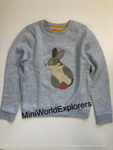 Load image into Gallery viewer, NWOT Mini Boden Logo Applique Sweatshirt