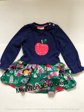 Load image into Gallery viewer, NWOT Mini Boden Sequins Apple Dress