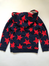 Load image into Gallery viewer, NWT Mini Boden Shaggy-lined Printed Hoodie(Minor Flaws)