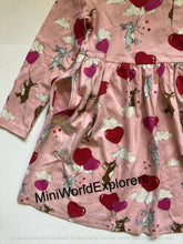 Load image into Gallery viewer, NWOT Mini Boden Long-Sleeved Fun Jersey Dress