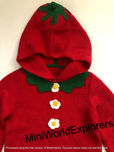 Load image into Gallery viewer, NWOT Mini Boden Novelty Cotton Knitted Jacket