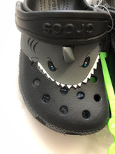 Load image into Gallery viewer, NWT Boys' Shark Crocs-FREE Charms