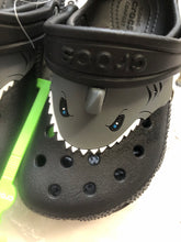 Load image into Gallery viewer, NWT Boys' Shark Crocs-FREE Charms