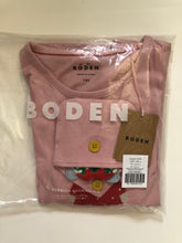 Load image into Gallery viewer, NWT Mini Boden Puff Sleeve Dress Up Appliqué T-shirt
