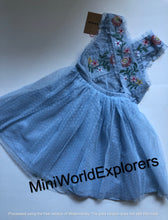 Load image into Gallery viewer, NWT Mini Boden Tulle Cross Back Dress