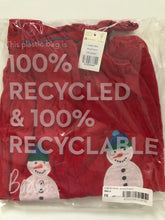Load image into Gallery viewer, NWT Mini Boden Snowman Overalls