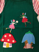 Load image into Gallery viewer, NWOT Mini Boden Fairies  Appliqué Pocket Tunic
