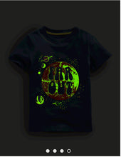 Load image into Gallery viewer, NWT Mini Boden Glow Slogan T-shirt