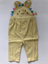 Load image into Gallery viewer, HTF NWT Mini  Boden Sunshine Woven Dungarees