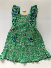 Load image into Gallery viewer, NWT Mini Boden Embroidered Pinafore Dress