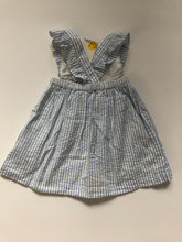 Load image into Gallery viewer, NWT Mini Boden Woven Pinnie Dress