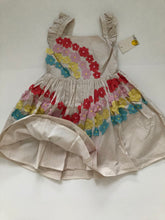 Load image into Gallery viewer, NWT Mini Boden Flutter Flower Rainbow Dress
