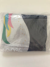 Load image into Gallery viewer, NWT Mini Boden Navy Rainbow Unicorn Appliqué Dress