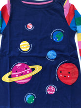 Load image into Gallery viewer, NWOT Mini Boden Appliqué Planet Pocket Tunic